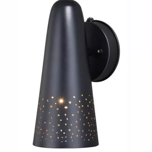 Best Deal Patriot Lighting® Amara Textured Black Outdoor Wall Light>* New