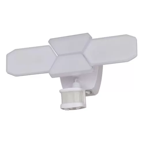 Best Pirce Patriot Lighting® Dualux White Led 4-Head Motion Sensor Outdoor Security Flood Light>* Cheap