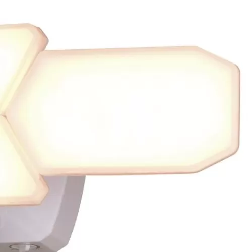 Best Pirce Patriot Lighting® Dualux White Led 4-Head Motion Sensor Outdoor Security Flood Light>* Cheap