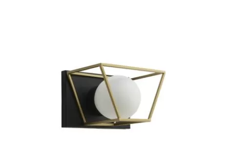 Best Pirce Patriot Lighting® Neema Black And Gold 1-Light Indoor Wall Light>* Cheap