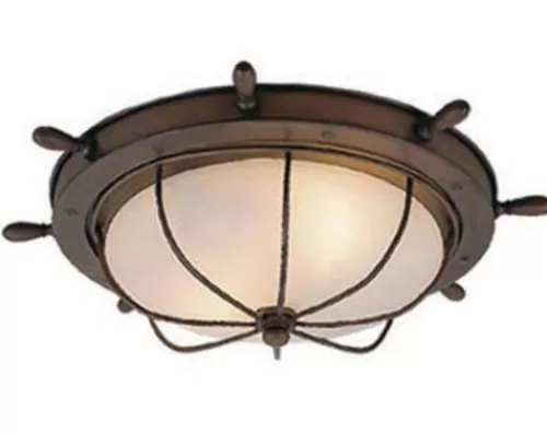 Best Pirce Patriot Lighting® Orleans Antique Red Copper 2-Light Ceiling Light>* Shop