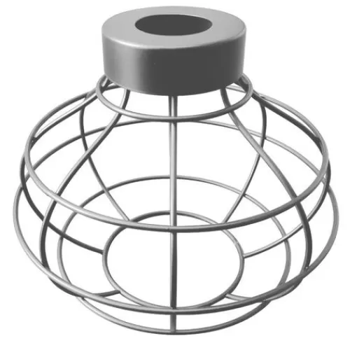 Best Reviews Of Patriot Lighting® Brushed Nickel Industrial Cage Replacement Shade With 2-1/4″ Fitter>* Shop