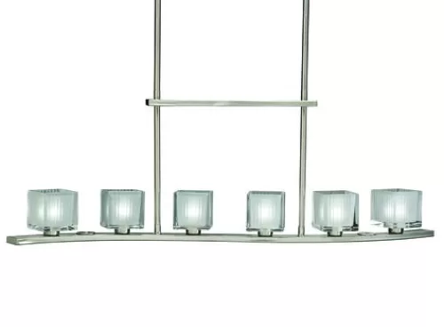 Best Reviews Of Patriot Lighting® Glacial 36″ Brushed Nickel 6-Light Island Light>* Shop
