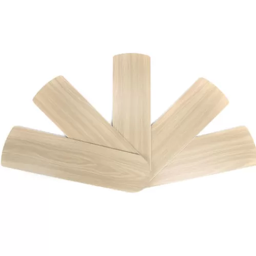 Best Sale Patriot Lighting® 52″ Light Oak/White Ceiling Fan Replacement Blades – 5 Pcs/Set>* Flash Sale
