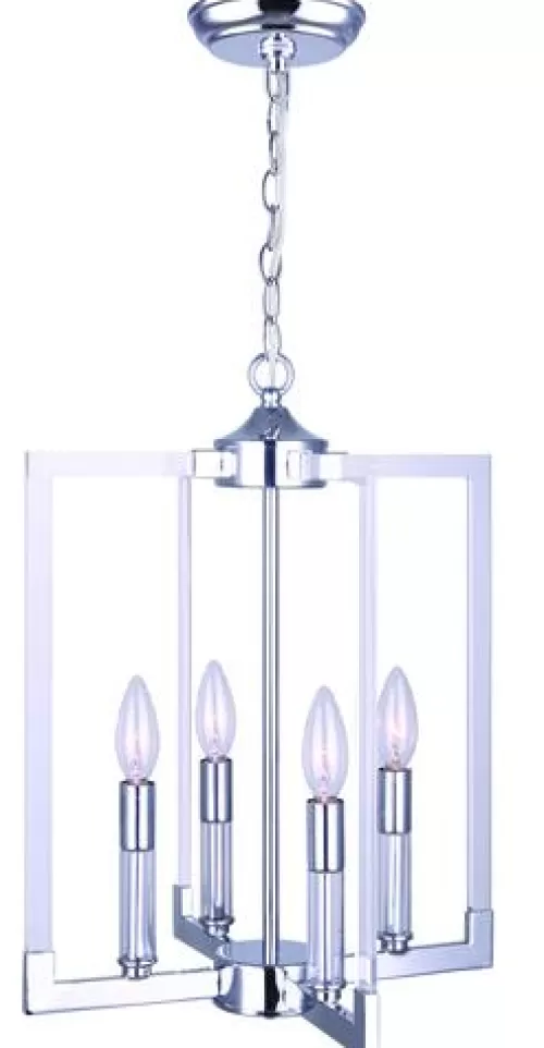 Best Sale Patriot Lighting® Adalia 4-Light Chrome Chandelier>* Shop
