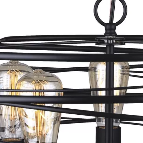 Best Sale Patriot Lighting® Ryland Black 5-Light Pendant>* New
