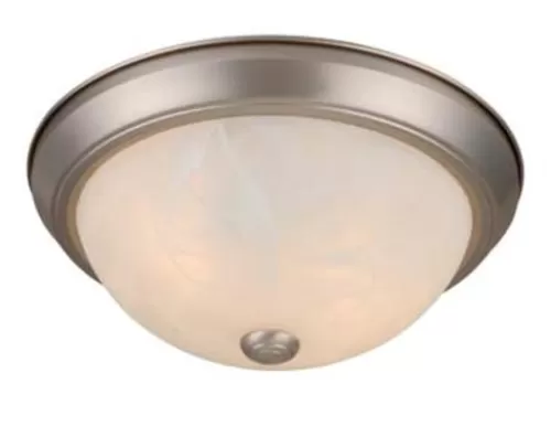Brand New Patriot Lighting® Brushed Nickel 2-Light Flush Mount Ceiling Light – 2 Pack>* Hot
