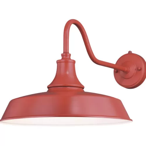 Brand New Patriot Lighting® Dorado Red Outdoor Wall Light>* New