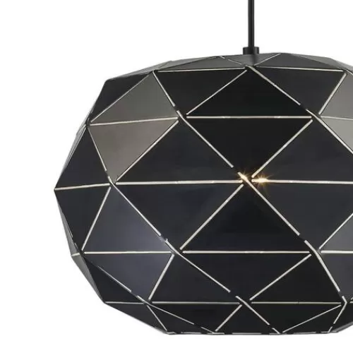 Brand New Patriot Lighting® Geona Black 1-Light Pendant>* Cheap