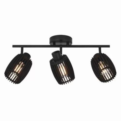 Budget Patriot Lighting® Bernard Matte Black 3-Light Track Light>* Shop