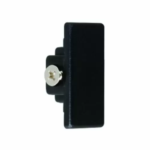 Budget Patriot Lighting® Black Track Lighting End Cap>* Discount