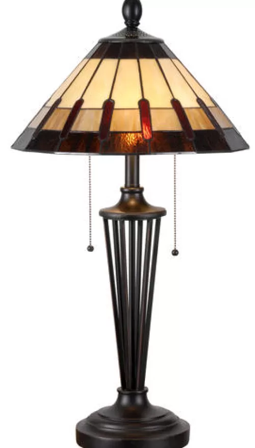 Budget Patriot Lighting® Denman Tiffany Style Table Lamp>* Sale