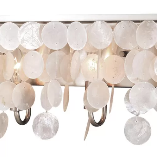 Budget Patriot Lighting® Elsa Satin Nickel 6 Light Vanity Light>* Outlet