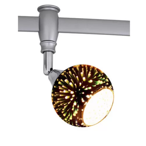 Budget Patriot Lighting® Ernest 1-Light Nickel Track Lighting Head>* Fashion