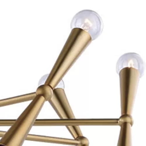 Budget Patriot Lighting® Greer 16-Light Antique Gold Chandelier>* Outlet