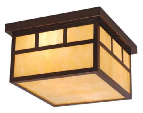Budget Patriot Lighting® Mission Burnished Bronze 2-Light Ceiling Light>* Fashion