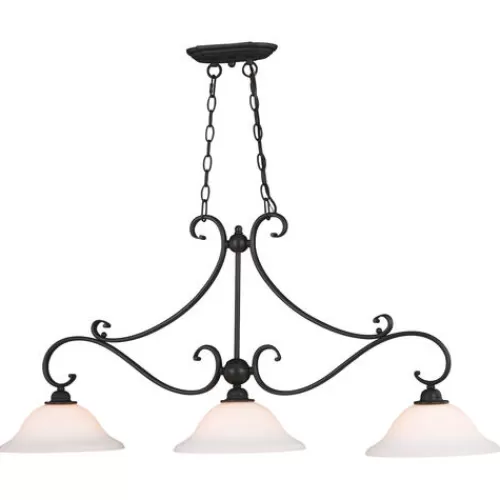 Budget Patriot Lighting® Monrovia Oil Burnished Bronze 3 Light Chandelier>* Store