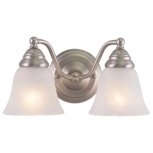 Budget Patriot Lighting® Standford Brushed Nickel 2 Light Vanity Light>* Hot