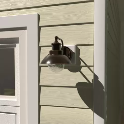 Buy Patriot Lighting® Dualux® Harwich Burnished Bronze Outdoor Wall Light>* Shop