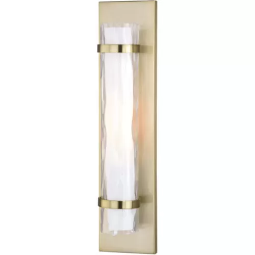 Buy Patriot Lighting® Vilo Natural Brass 1 Light Vanity Light>* Flash Sale