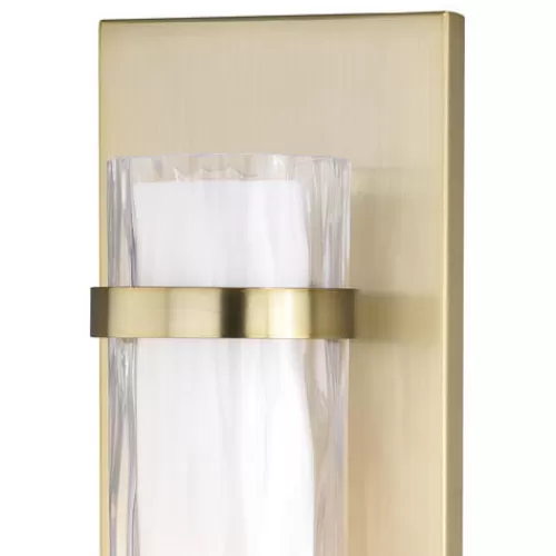 Buy Patriot Lighting® Vilo Natural Brass 1 Light Vanity Light>* Flash Sale