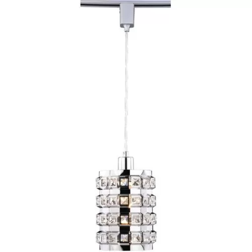 Buy Patriot Lighting® Weber Chrome 1-Light Track Lighting Pendant>* Clearance