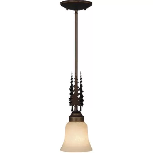 Cheap Patriot Lighting® Bryce Burnished Bronze 1-Light Mini Pendant>* Cheap