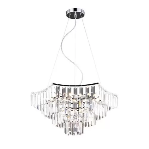 Cheap Patriot Lighting® Lucida Chrome 8-Light Pendant>* Store
