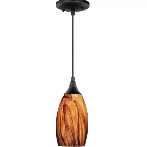 Cheap Patriot Lighting® Milano Oil Rubbed Bronze Mini Pendant>* Discount