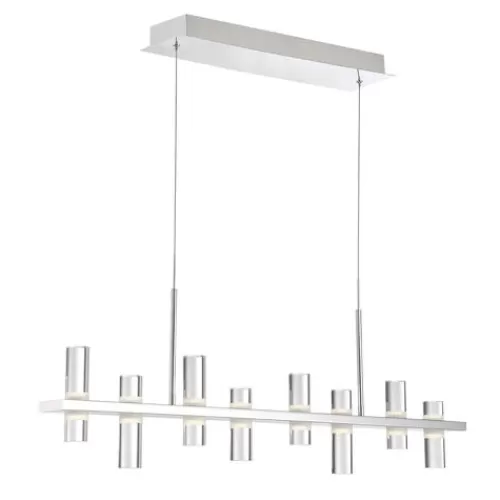 Cheap Patriot Lighting® Netto Chrome Integrated Led Island Light>* Store