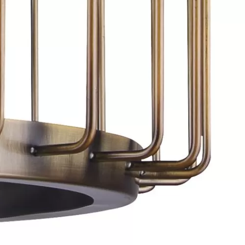 Cheap Patriot Lighting® Paz Gold 3-Light Pendant>* Best Sale
