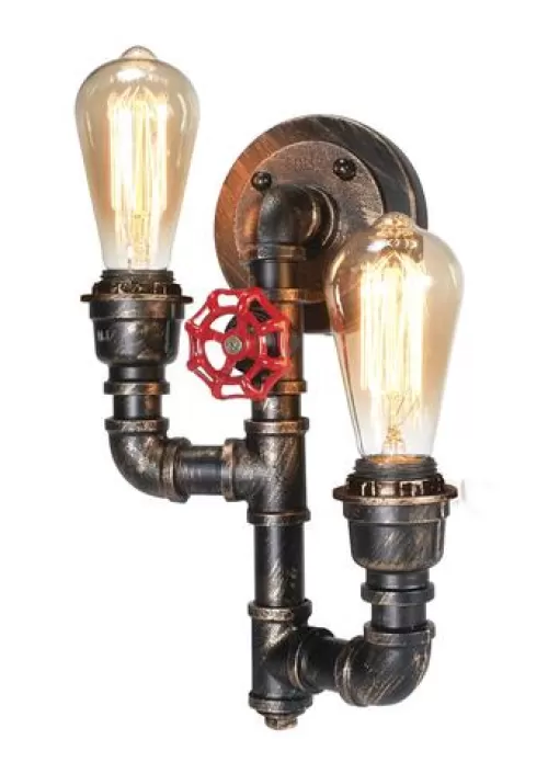 Cheap Patriot Lighting® Pippa Weathered Bronze 2-Light Vanity Light>* Best Sale