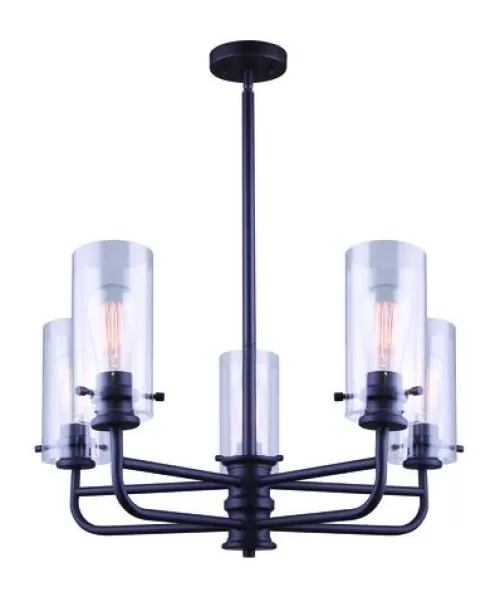 Cheap Patriot Lighting® Samuel Bronze 5-Light Chandelier>* Fashion