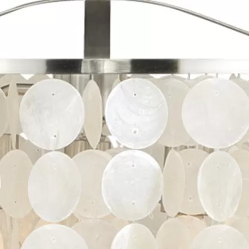 Cheapest Patriot Lighting® Elsa Satin Nickel 3-Light Pendant>* Sale