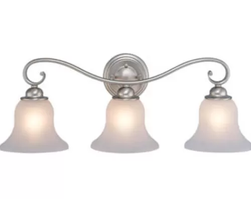 Cheapest Patriot Lighting® Monrovia 3-Light Brushed Nickel Vanity Light>* Cheap