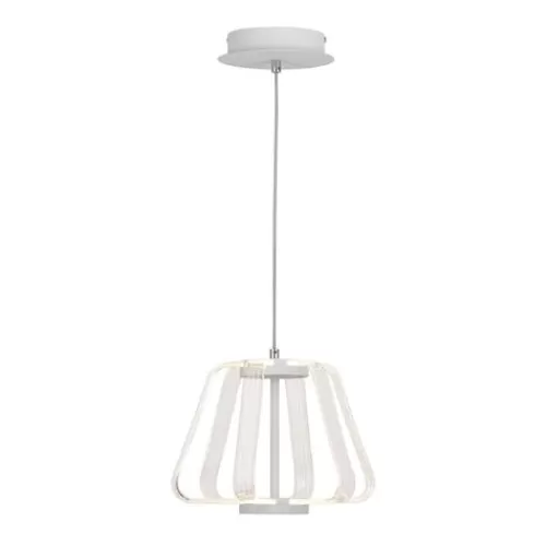 Cheapest Patriot Lighting® Suvi White Integrated Led Pendant>* Best Sale