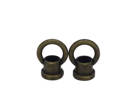 Coupon Patriot Lighting 1″ Diameter Antique Brass Finish Female Loops (2-Pack)>* Outlet