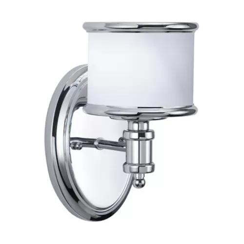 Coupon Patriot Lighting® Carlisle Chrome 1 Light Vanity Light>* Flash Sale