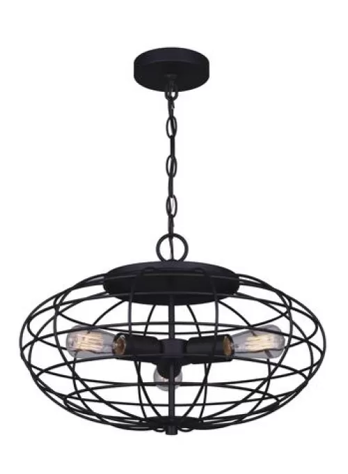 Coupon Patriot Lighting® Clairine Oil-Rubbed Bronze 3-Light Pendant>* Outlet