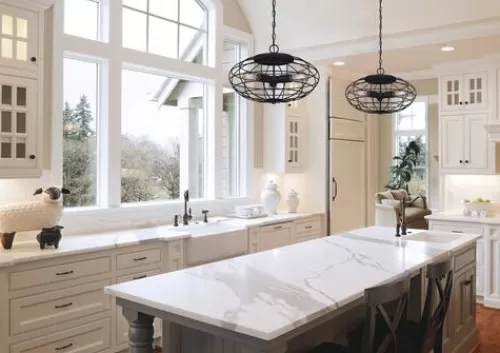 Coupon Patriot Lighting® Clairine Oil-Rubbed Bronze 3-Light Pendant>* Outlet