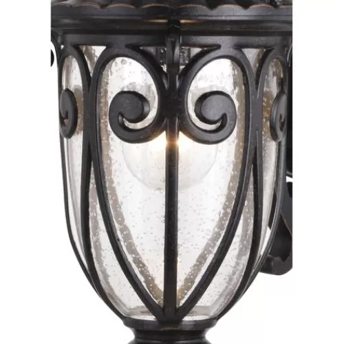 Coupon Patriot Lighting Elegant Home Patriot Lighting® Elegant Home Cheleste Textured Mahogany Outdoor Wall Light>* New