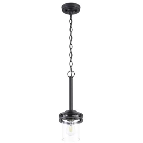 Coupon Patriot Lighting® Joska Matte Black 1-Light Mini Pendant>* Outlet