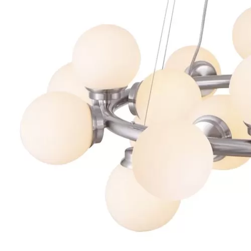 Coupon Patriot Lighting® Nayah 20-Light Brushed Nickel Chandelier>* Online