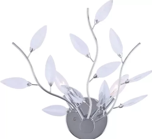 Coupon Patriot Lighting® Waldemar 2-Light Chrome Wall Sconce>* Cheap