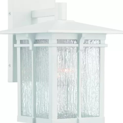 Coupon Patriot Lighting® Wren White Outdoor Wall Light>* Discount