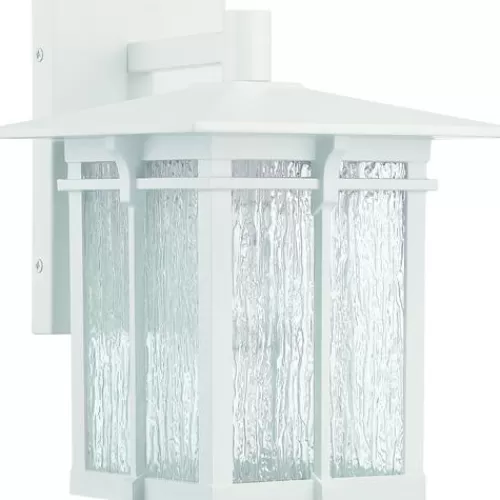 Coupon Patriot Lighting® Wren White Outdoor Wall Light>* Discount