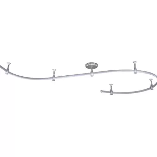 Deals Patriot Lighting® 9′ Nickel Flexible Track Kit>* Sale