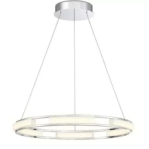 Deals Patriot Lighting® Fanton Chrome Integrated Led Pendant>* Clearance