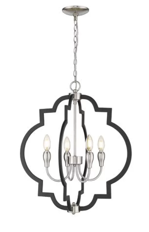 Deals Patriot Lighting® Tamara Black 4-Light Pendant>* Outlet