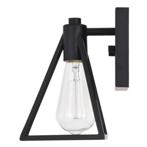 Deals Patriot Lighting® Tribeck Matte Black 1-Light Vanity Light>* Shop